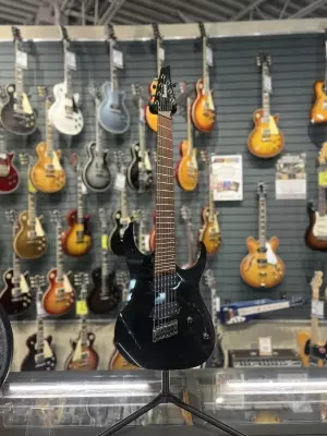 Ibanez RG Multi Scale 7-String Electric Guitar - Black