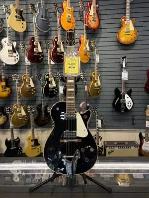 Gretsch Guitars - G6128T-42 Vintage Select '52 Duo Jet with Bigsby, TV Jones - Black