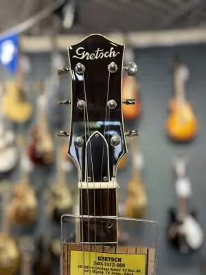 Gretsch Guitars - G6128T-42 Vintage Select '52 Duo Jet with Bigsby, TV Jones - Black 2