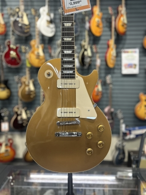 Store Special Product - Gibson - Les Paul Standard 50s Gold Top with P90s