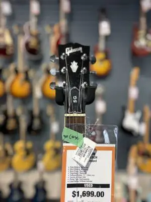 Gibson - SG Standard Ebony (NO CASE) 2