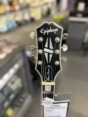 Epiphone - JJ Nichols LP Custom w/Case in Pelham Blue 2