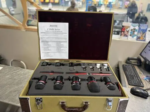 Avantone Pro - 8 Mic Drum Mic Kit w/ Tweed Case