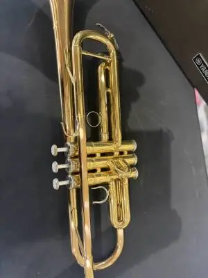 Yamaha Trumpet ML Bore Gold Brass Bell 2