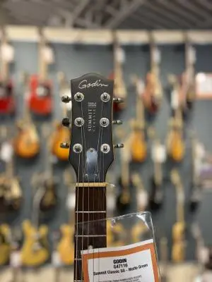 Godin Guitars - Summit Classic SG Matte Green 2