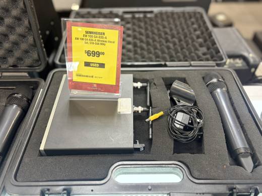 Sennheiser EW 100 G4-835-A Wireless Vocal Set, 516-558 MHz