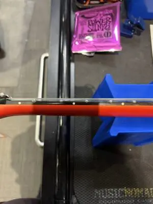 Jackson Guitars American Series Soloist SL2MG, Ebony Fingerboard - Satin Lambo Orange 2