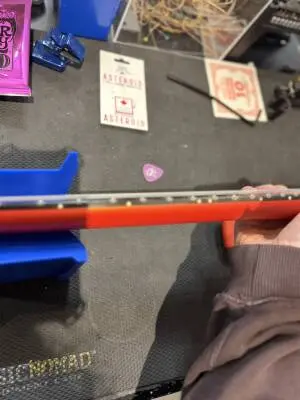 Jackson Guitars American Series Soloist SL2MG, Ebony Fingerboard - Satin Lambo Orange 2