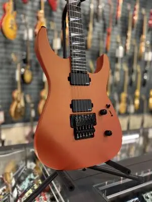 Jackson Guitars American Series Soloist SL2MG, Ebony Fingerboard - Satin Lambo Orange 2