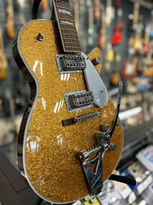 GRETSCH G6129T-89VS SPARKLE JET GLD 4