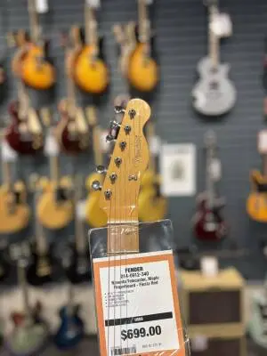 Fender - Noventa Tele in Ferrari Red 2
