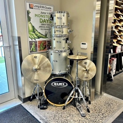 Mapex Pro-M 5-PC Kit w/HW & Cymbals