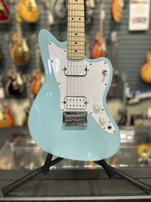 Store Special Product - Squier - Mini JazzMaster in Daphne Blue