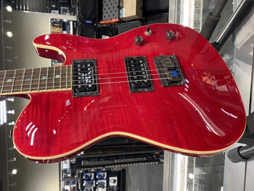 Fender SE Custom Telecaster FMT HH - Crimson Red 2