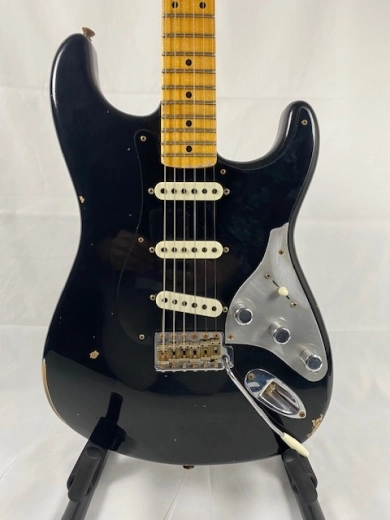 Fender Custom Shop Limited Edition Poblano II Stratocaster - Aged Black 2