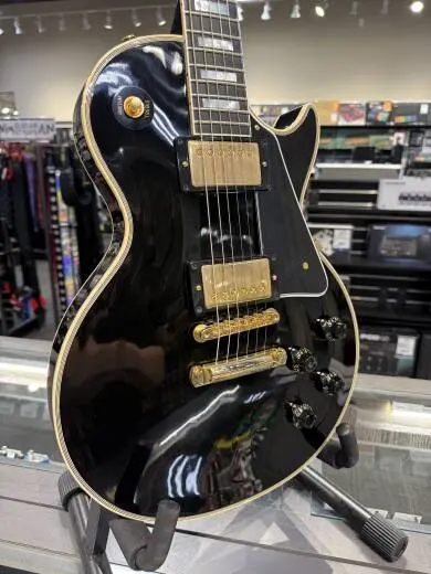 Gibson Custom Shop - 1957 Les Paul Custom Reissue 2 Pickup VOS - Ebony 2