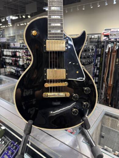 Store Special Product - Gibson Custom Shop - 1957 Les Paul Custom Reissue 2 Pickup VOS - Ebony