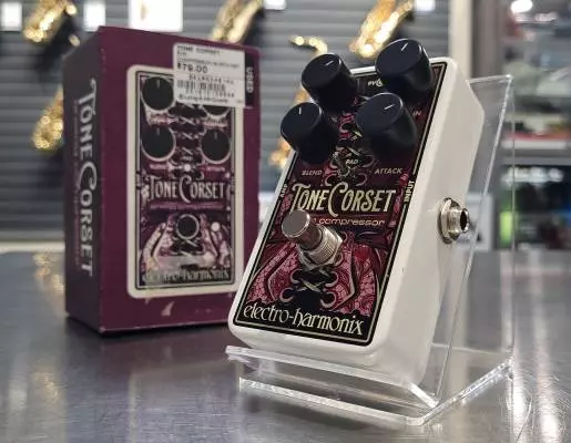 Electro-Harmonix Compressor/Sustainer Pedal- TONE CORSET