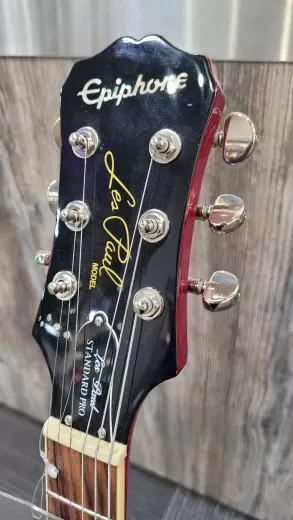 Epiphone Les Paul Standard Plustop PRO - Left-Handed - Cherry Sunburst- ELPROHSNHLH 2