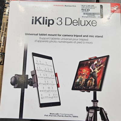 【美品】IK MULTIMEDIA / iKlip 3 Deluxe Amazon.com: IK Multimedia iKlip 3 Deluxe Universal iPad