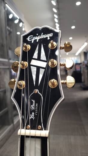 Epiphone Les Paul Custom Electric Guitar - Ebony