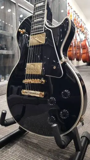 Epiphone LP Custom - Ebony - EILCEBGH 2