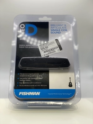 Fishman - NEO-D PASSIVE SINGLE COIL SOUNDHOLE PICKUP