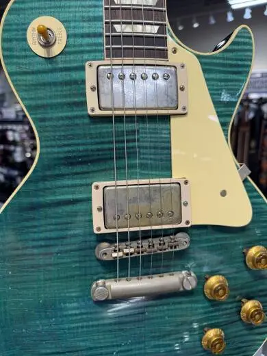 Gibson Custom Shop - Murphy Lab Light Aged 1959 Les Paul Standard Reissue - Magenta Back / Aqua Top 2