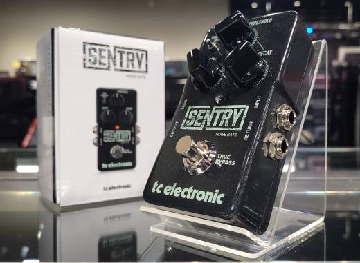ギター tc electronic SENTRY NOISE GATE TC Electronic Sentry Noise Gate Guitar Effects Pedal