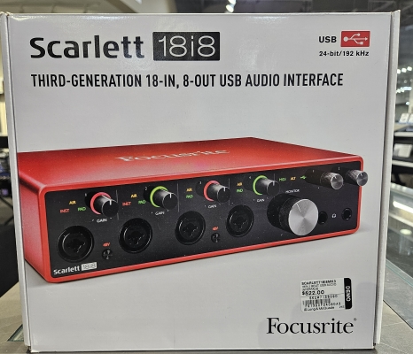 Store Special Product - Focusrite - SCARLETT18I8MK3