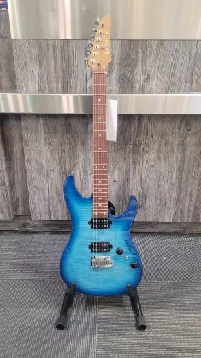 Ibanez AZ Standard 6 String - AZ24S1FTXB - Transparent Turquoise Burst