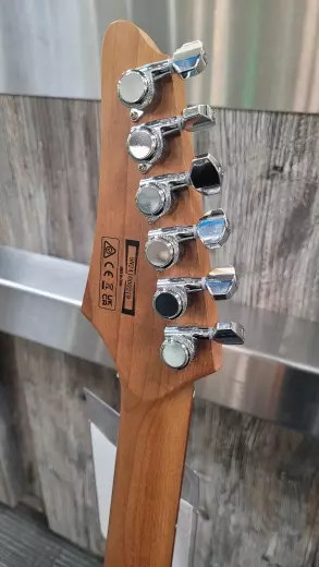 Ibanez AZ Standard 6 String - AZ24S1FTXB - Transparent Turquoise Burst 2