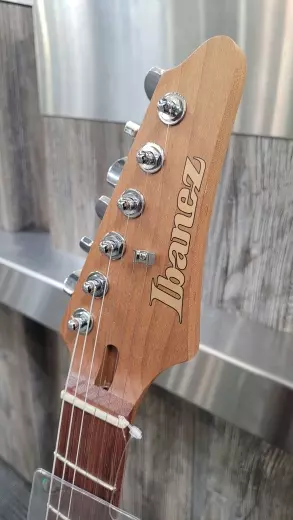 Ibanez AZ Standard 6 String - AZ24S1FTXB - Transparent Turquoise Burst 2