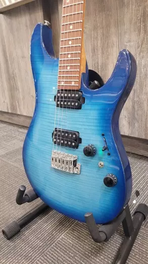 Ibanez AZ Standard 6 String - AZ24S1FTXB - Transparent Turquoise Burst 2