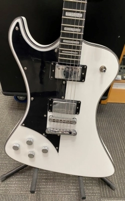 Hagstrom Fantomen Ghost Signature White Left 2
