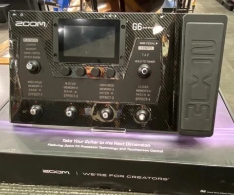 Zoom G6 Guitar Multi Effects