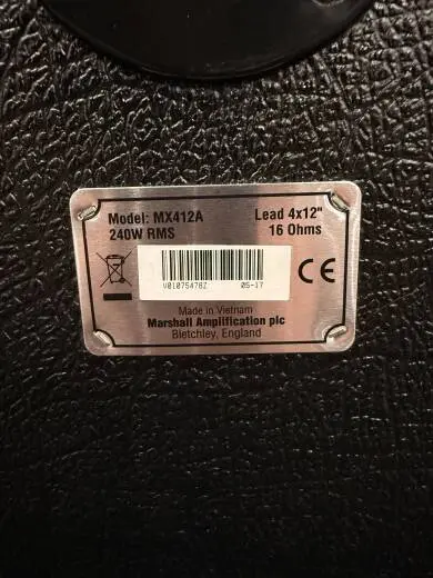 Marshall - MX412AR 2
