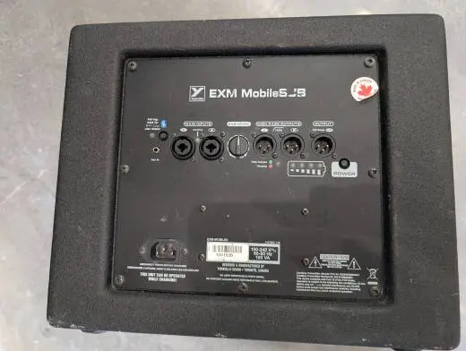 Yorkville Sound - EXMMOBILE SUB 2