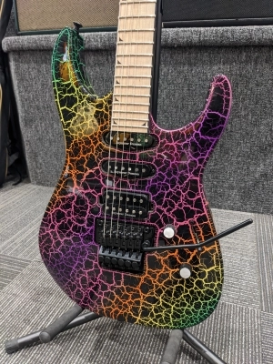 JACKSON PRO SL3M RAINBOW CRACKLE 2