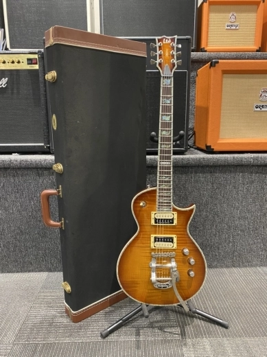 LTD EC1000 Eclipse Deluxe Iced Tea Burst w/ Bigsby