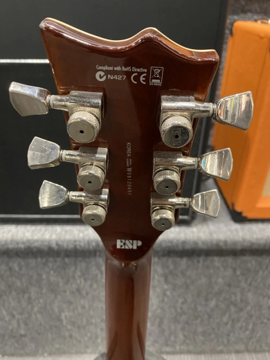 LTD EC1000 Eclipse Deluxe Iced Tea Burst w/ Bigsby 4