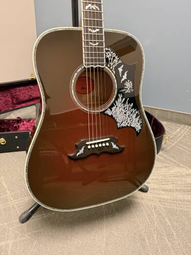 Gibson Bats In Flight Blood Red Burst