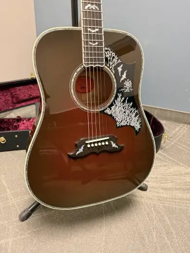 Gibson Bats In Flight Blood Red Burst