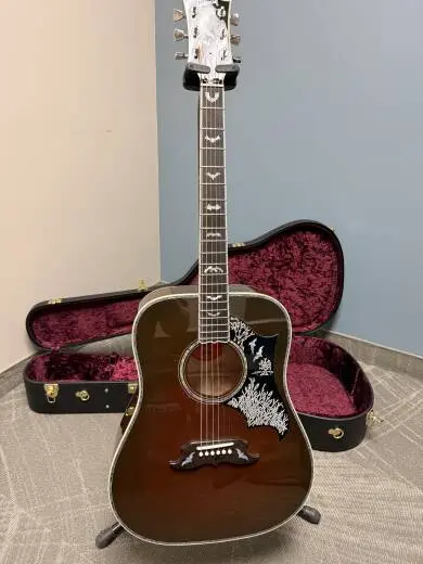 Gibson Bats In Flight Blood Red Burst 2