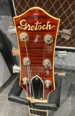 Gretsch - G6228FM Players Edition Duo Jet Single Cutaway with ''V'' Stoptail - Bourbon Stain 5