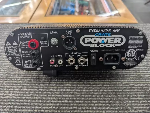 CRATE POWER BLOCK 2