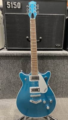 Gretsch - G5222 Electromatic Double Jet BT with V-Stoptail, Laurel Fingerboard - Ocean Turquoise