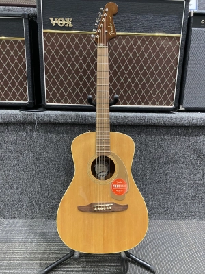 Fender - Malibu Player Acoustic-Electric Guitar, Walnut Fingerboard - Natural