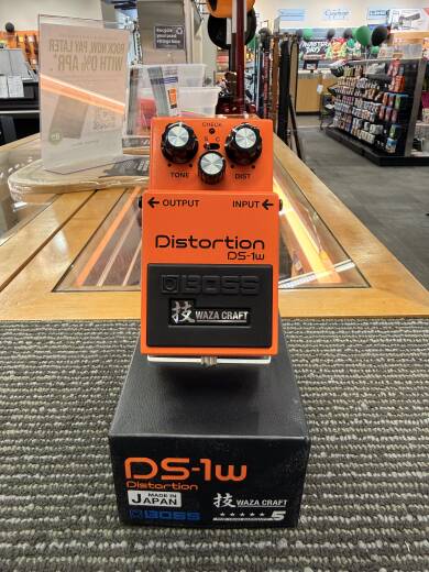 BOSS DS-1W Waza Craft Distortion Pedal | Long & McQuade
