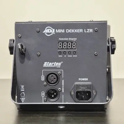 American DJ - Mini Dekker LZR LED Moonflower + Laser Rouge/Vert 2-FX-en-1 2